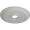 Ekena Millwork Munich Ceiling Medallion (Fits Canopies up to 5 5/8"), Hnd-Painted Frost, 17 1/2"OD x 3 5/8"ID x 1"P CM17MUFRF - alternate 2